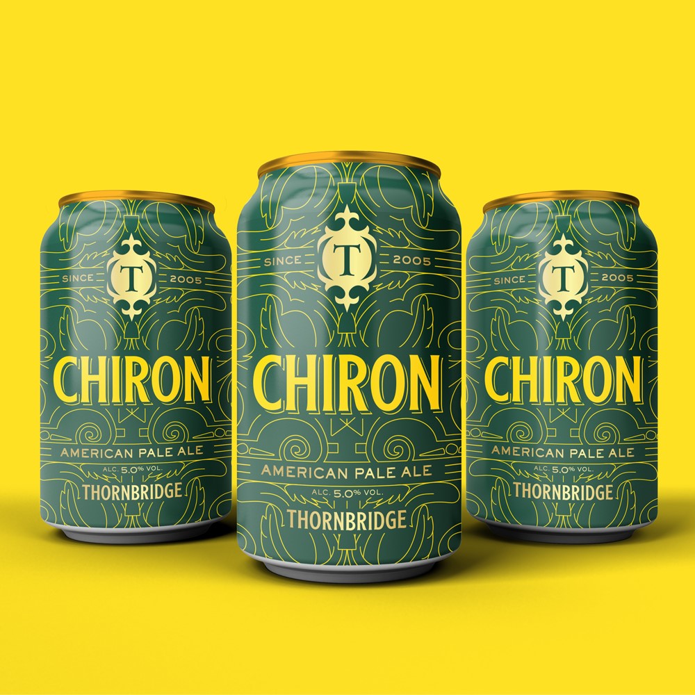 Thornbridge Chiron pale ale boks 5,0 prosent furu