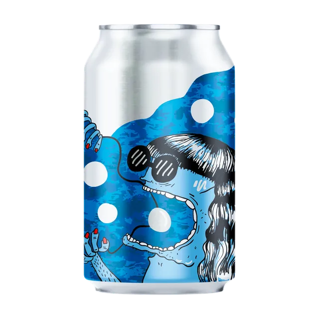 Lervig Perler for Svin barleywine øl boks 330 ml fatpreget