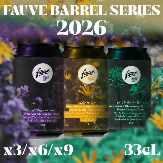 Fauve Barrel Series 2026 stout 3x33cl fatpreget