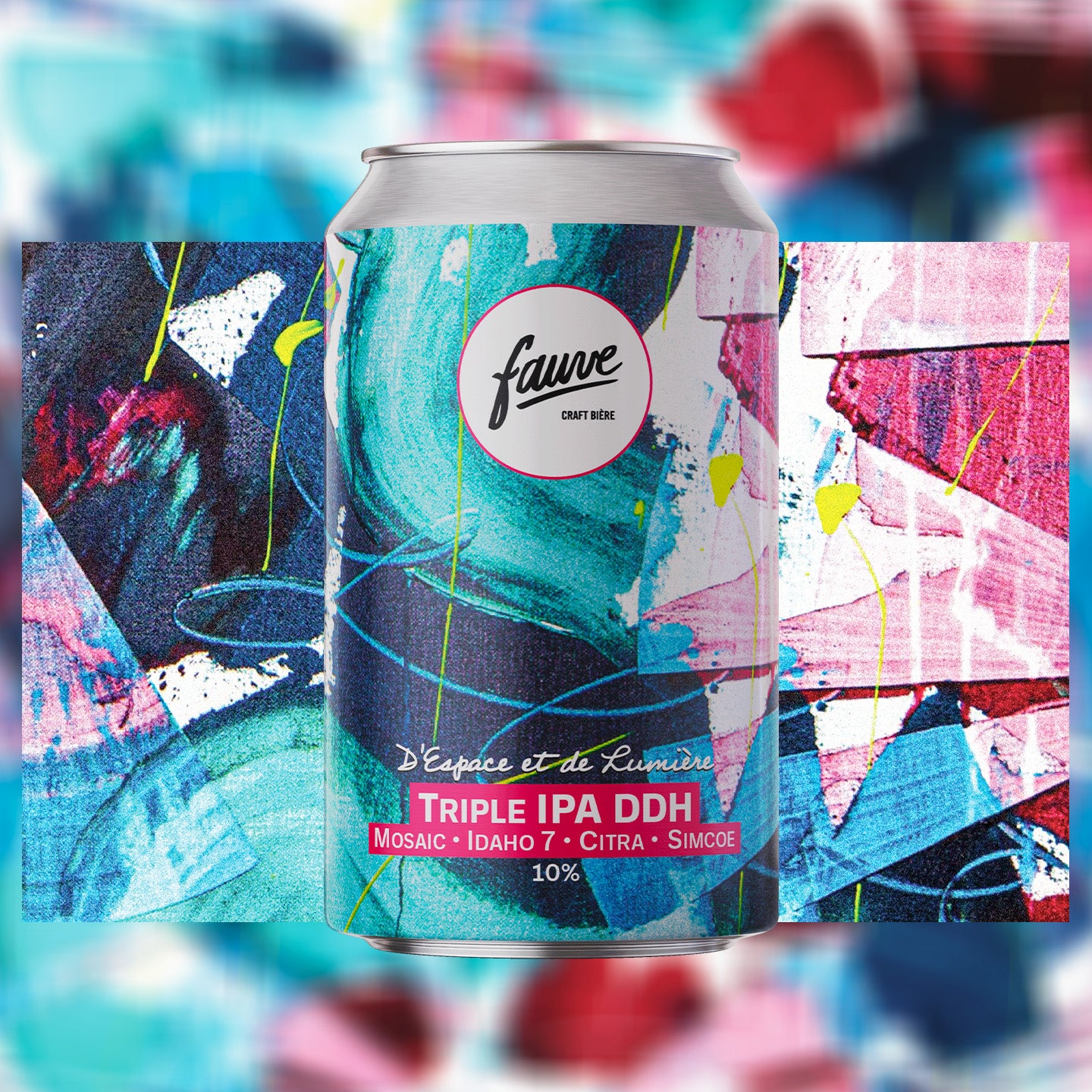 Fauve D’Espace et de Lumière TIPA boks 33 cl 10% 4xhumle