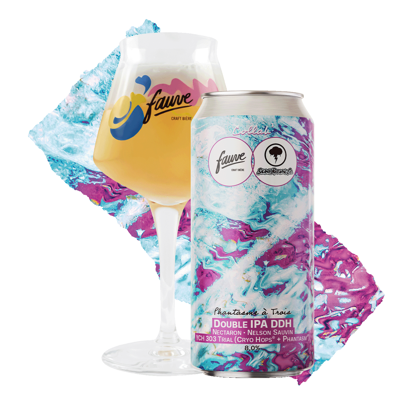 Fauve Phantasme à Trois DIPA øl 44 cl Nelson Sauvin