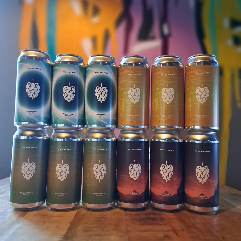 Folkingebrew Fresh Hops Pack ølkasse humleutvalg