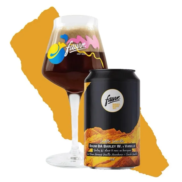 Fauve Souffle Sensible barleywine boks 33cl vanilje 10%