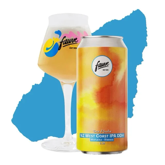 Fauve Terre d'Ovalie øl boks 44 cl IPA