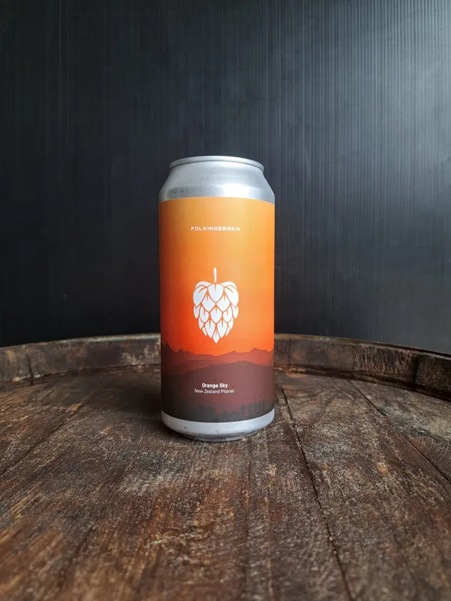Folkingebrew Orange Sky NZ pilsner boks 5,5 prosent