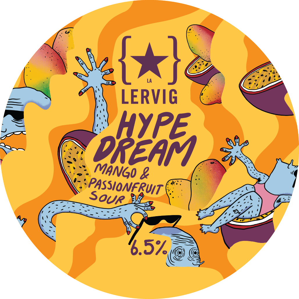 Lervig Hype Dream Mango & Passionfruit øl 33 cl fruktig