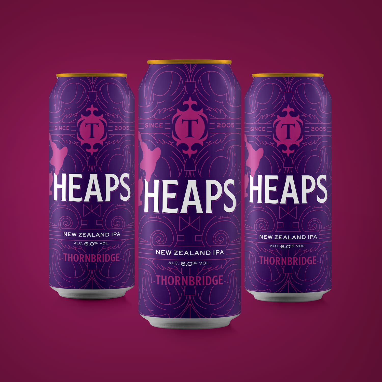 Thornbridge Heaps pale ale øl enkeltboks 6 prosent