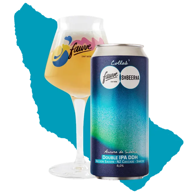Fauve Aurore de Sibérie øl boks 44cL double IPA 8,0%