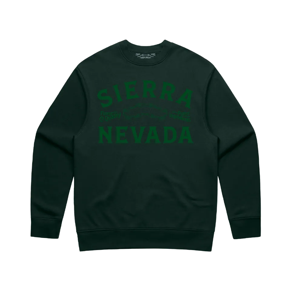 Sierra Nevada Banner Scroll genser crewneck