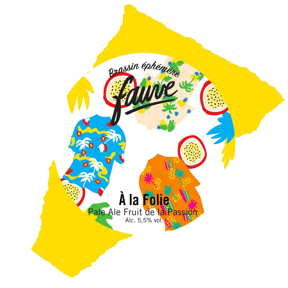 Fauve À la Folie pale ale øl pasjonsfrukt