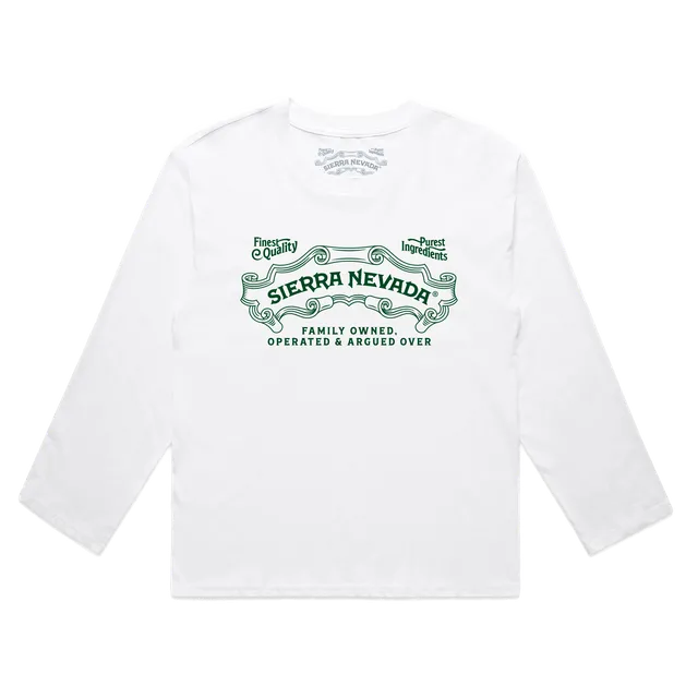 Sierra Nevada Heritage langermet t-skjorte dame bomull