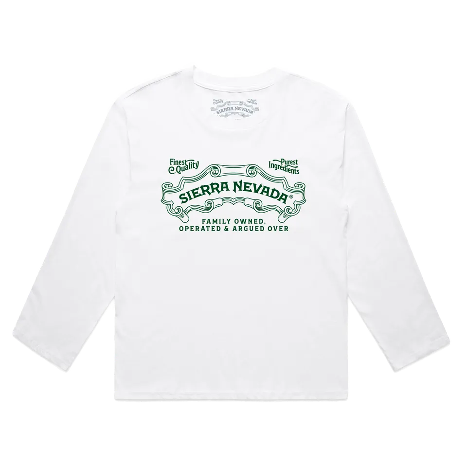 Sierra Nevada Heritage langermet t-skjorte dame bomull
