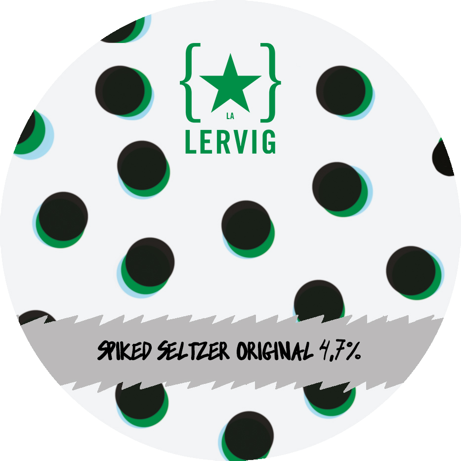 Lervig Spiked Seltzer Original hard seltzer 33 cl boks frisk