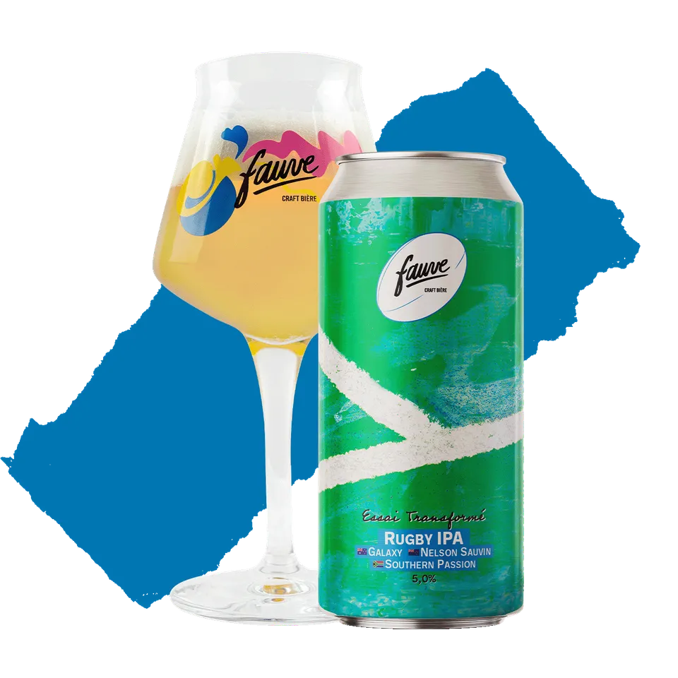 Fauve Essai Transformé rugby IPA øl boks 44cL frisk