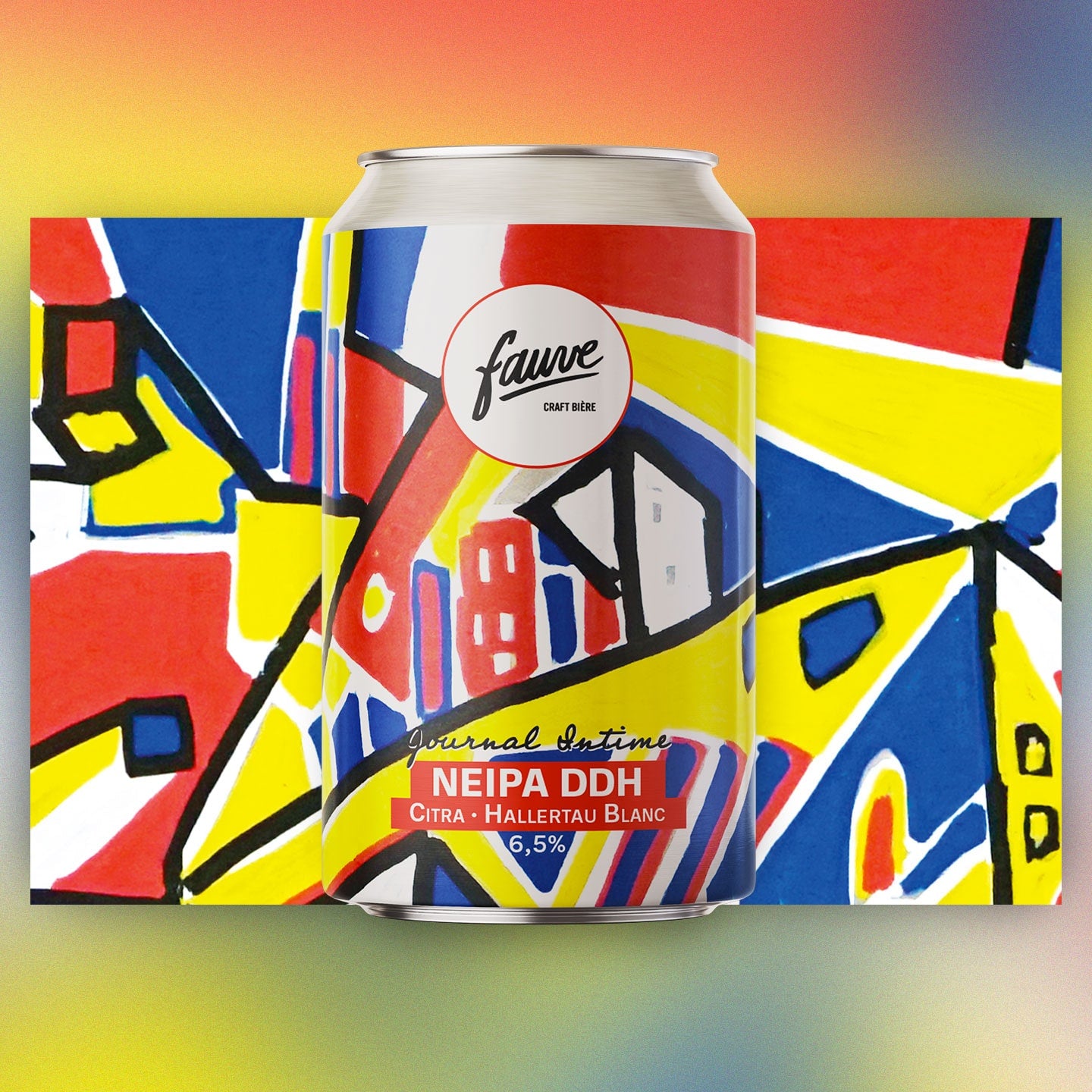 Fauve Journal Intime NEIPA øl boks 33 cl sitrus 6,5%