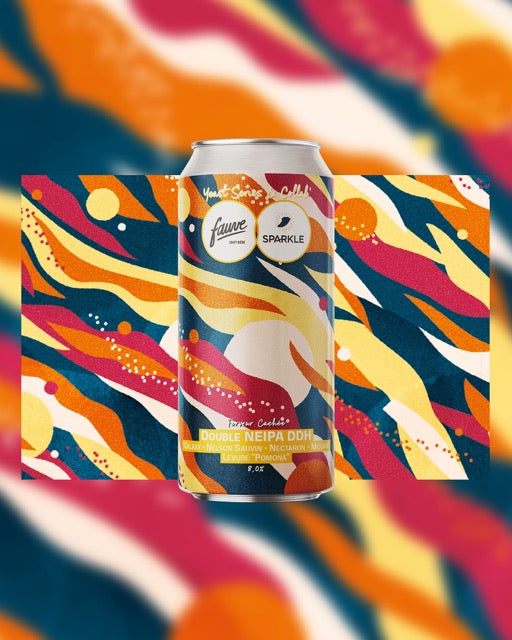 Fauve Ferveur Cachée dobbel NEIPA øl 44 cl tropisk