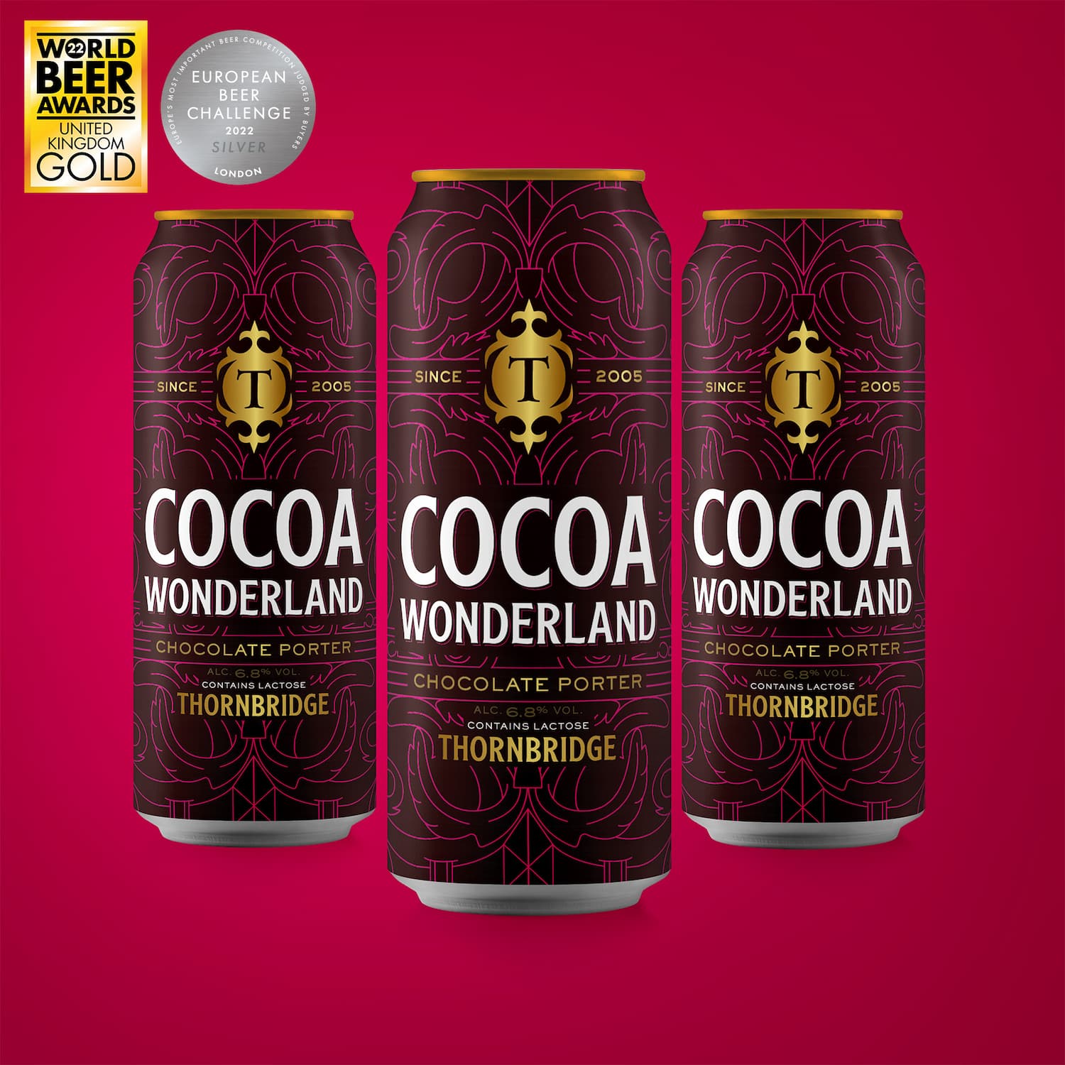 Thornbridge Cocoa Wonderland porter øl 440ml sjokolade