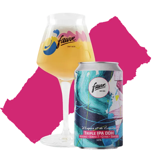 Fauve D’Espace et de Lumière TIPA boks 33 cl 10% 4xhumle