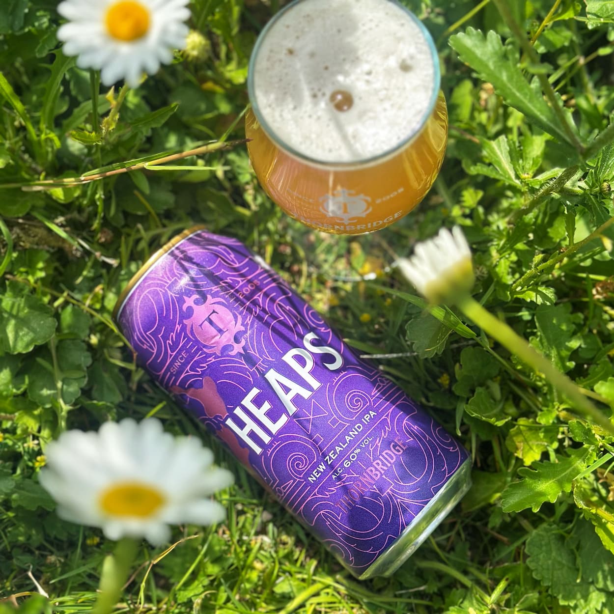 Thornbridge Heaps pale ale øl enkeltboks 6 prosent