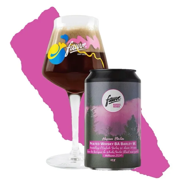 Fauve Abysses Étoilés barley wine øl 33cL boks fat