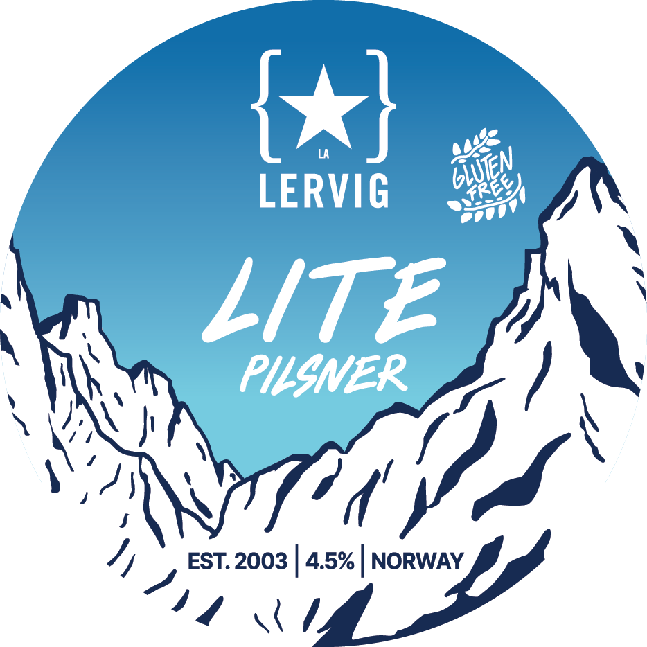 Lervig Lite Pilsner øl boks 33 cl lett