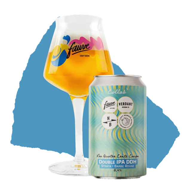 Fauve Les Quatre Cents Coups øl boks 33cl Double IPA