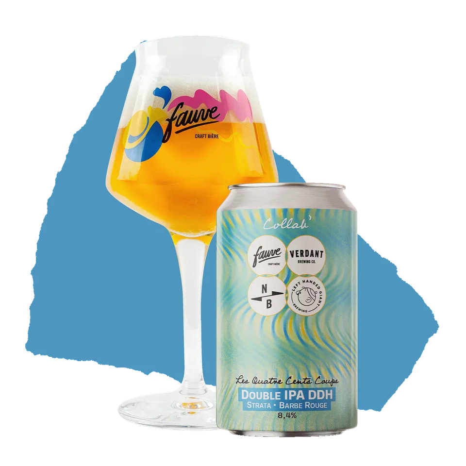 Fauve Les Quatre Cents Coups øl boks 33cl Double IPA