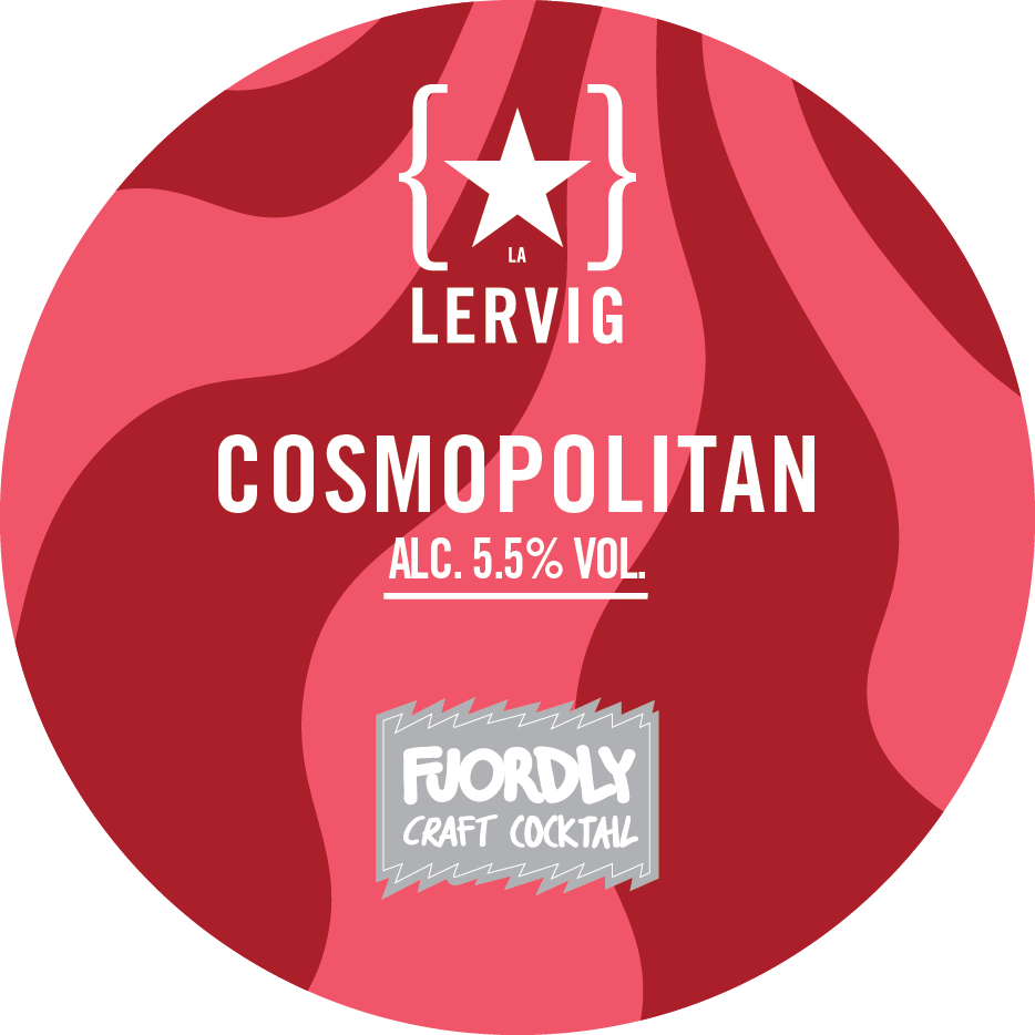 Lervig Cosmopolitan surøl boks 33 cl tranebær