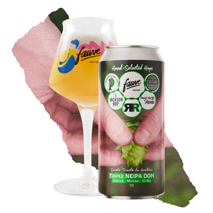 Fauve Sainte Trinité Triple NEIPA øl 44 cL 10 prosent humle