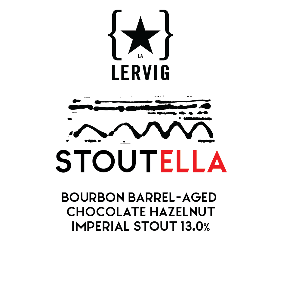 Lervig Stoutella stout øl boks 33 cl hasselnøtt