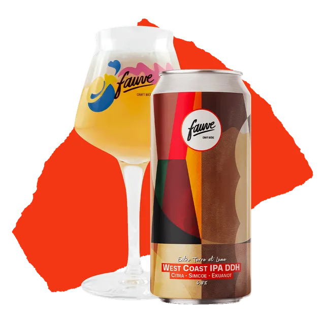 Fauve Entre Terre et Lune West Coast IPA øl boks 44cl DDH