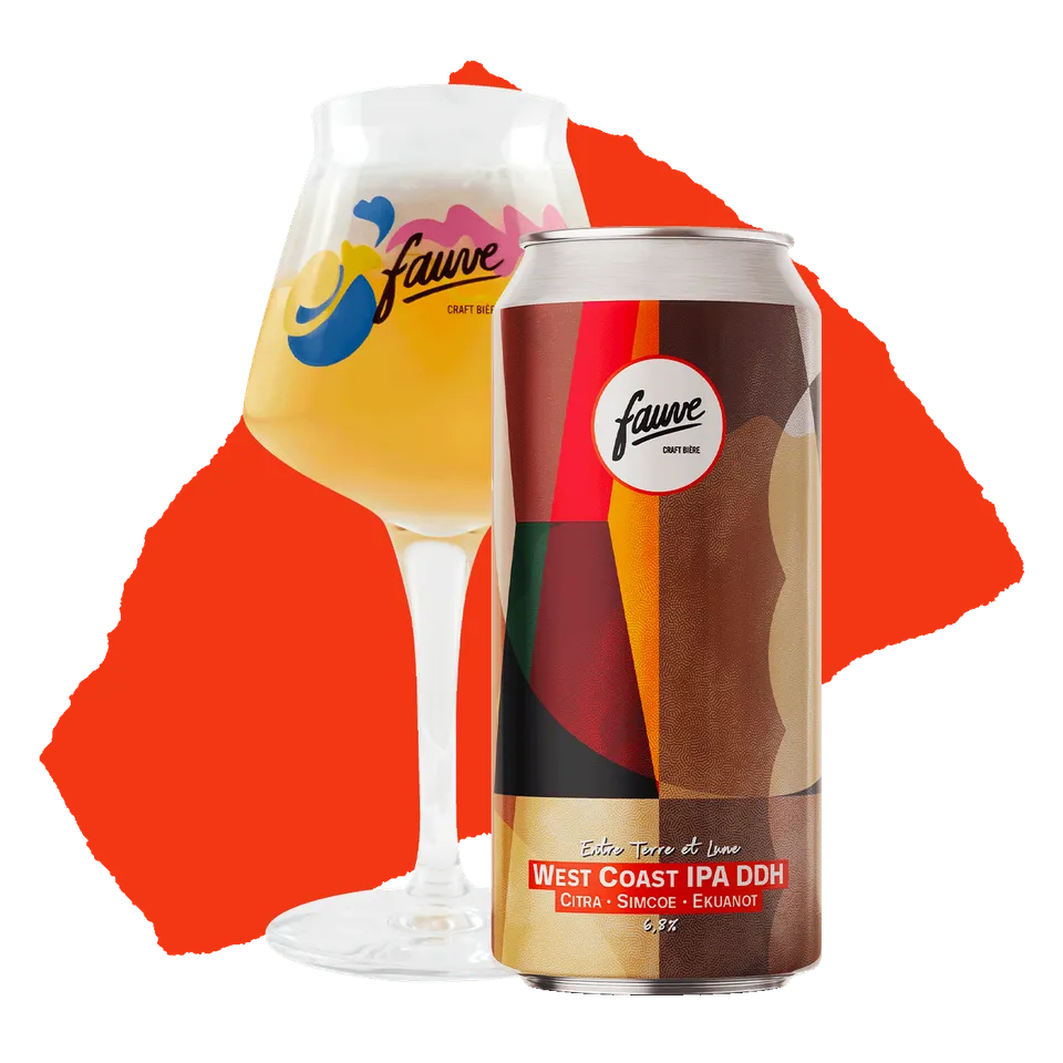 Fauve Entre Terre et Lune West Coast IPA øl boks 44cl DDH