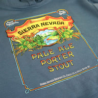 Sierra Nevada Pale Ale Porter Stout hettegenser stålblå