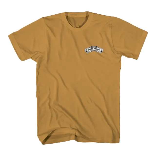 Sierra Nevada Harvest t-skjorte backprint bomull