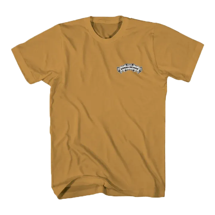 Sierra Nevada Harvest t-skjorte backprint bomull