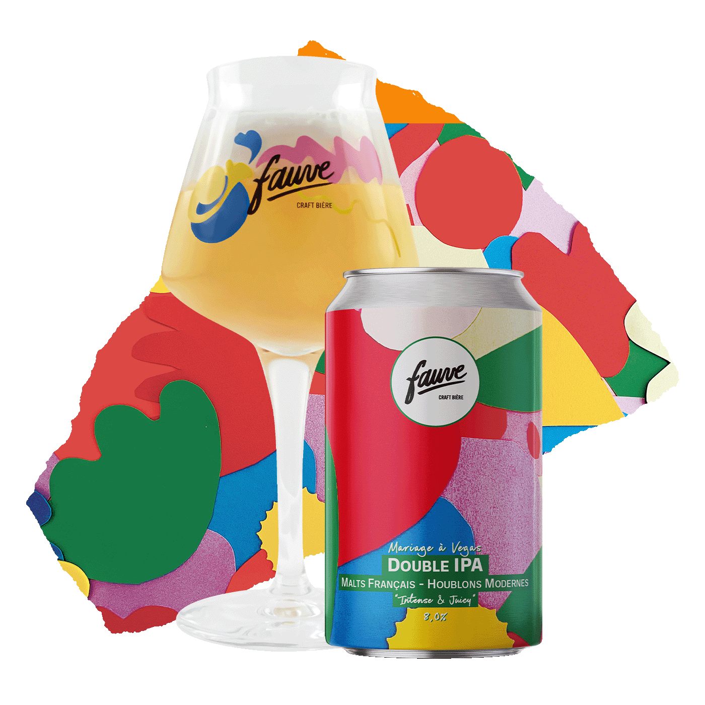 Fauve Mariage à Vegas øl boks 33cL double NEIPA 8,0%