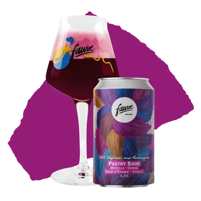 Fauve Petit Déjeuner Pastry Sour øl boks 33 cl