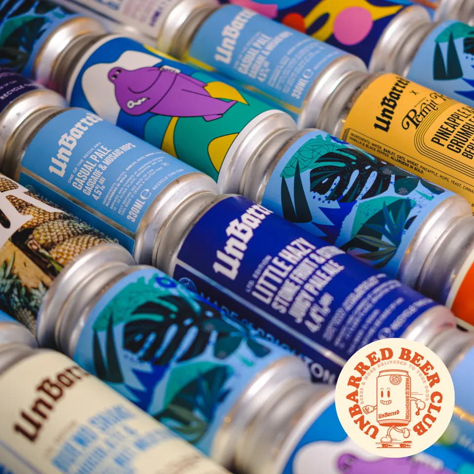 Unbarred Beer Club ølabonnement månedskasse