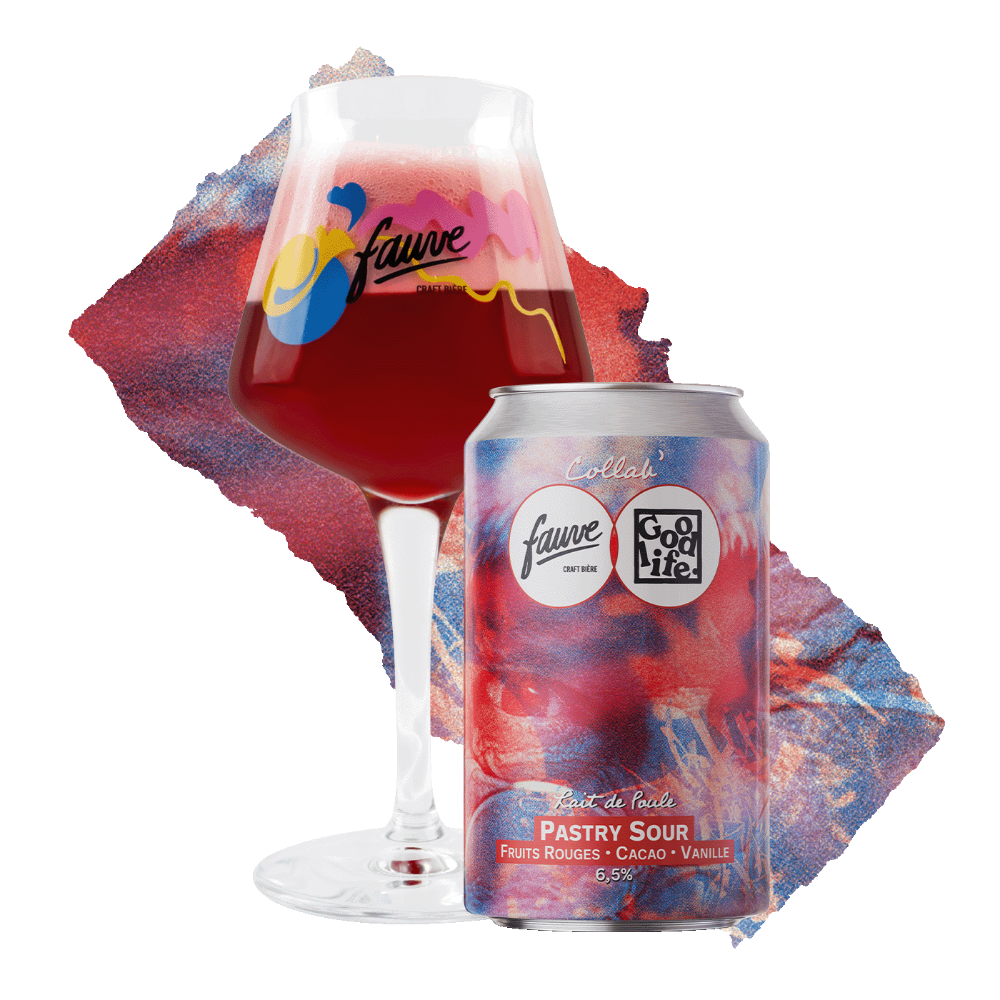 Fauve Lait de Poule pastry sour boks 33cL 6,5 %