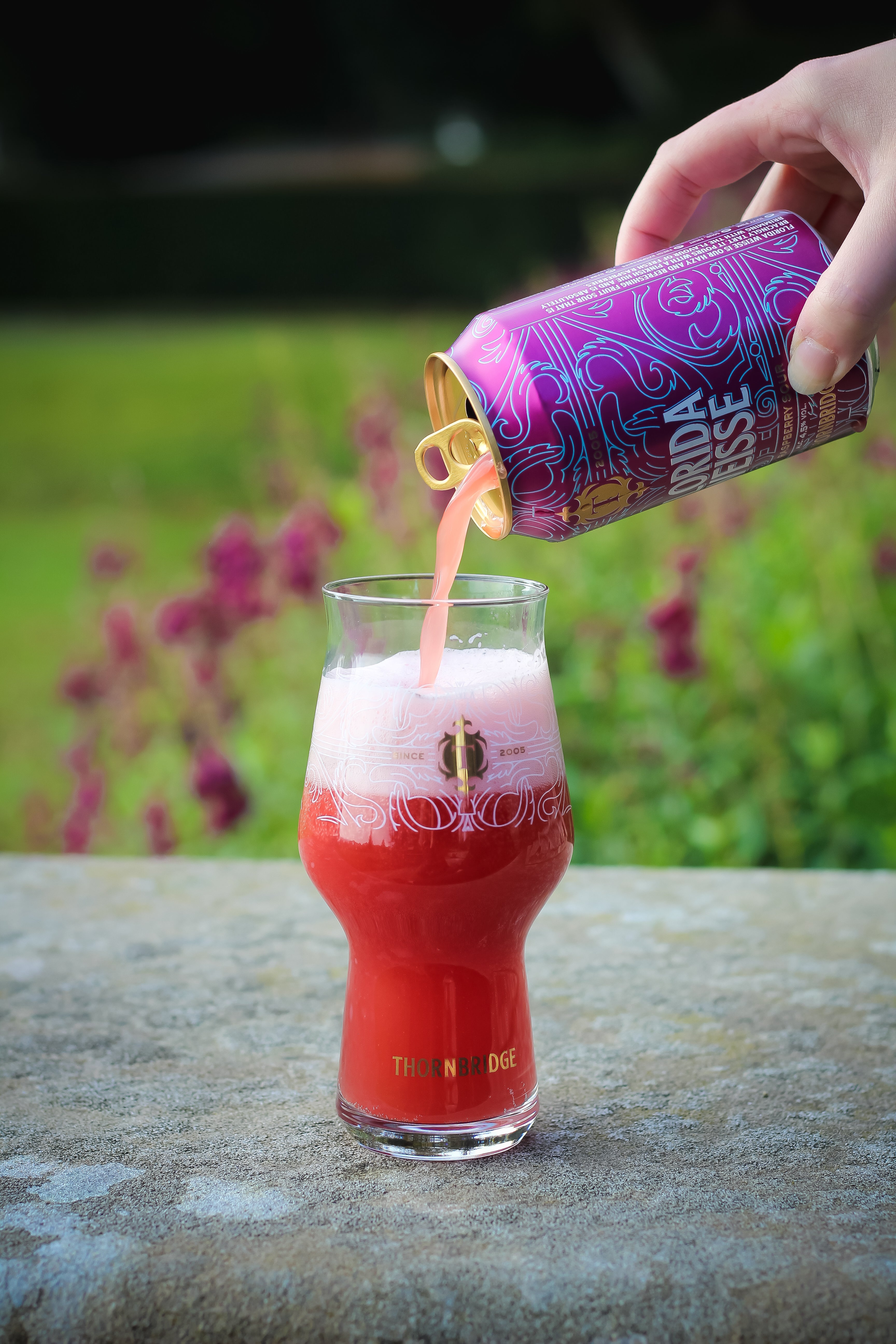 Thornbridge Florida Weisse bringebær sour 440 ml 4,5%