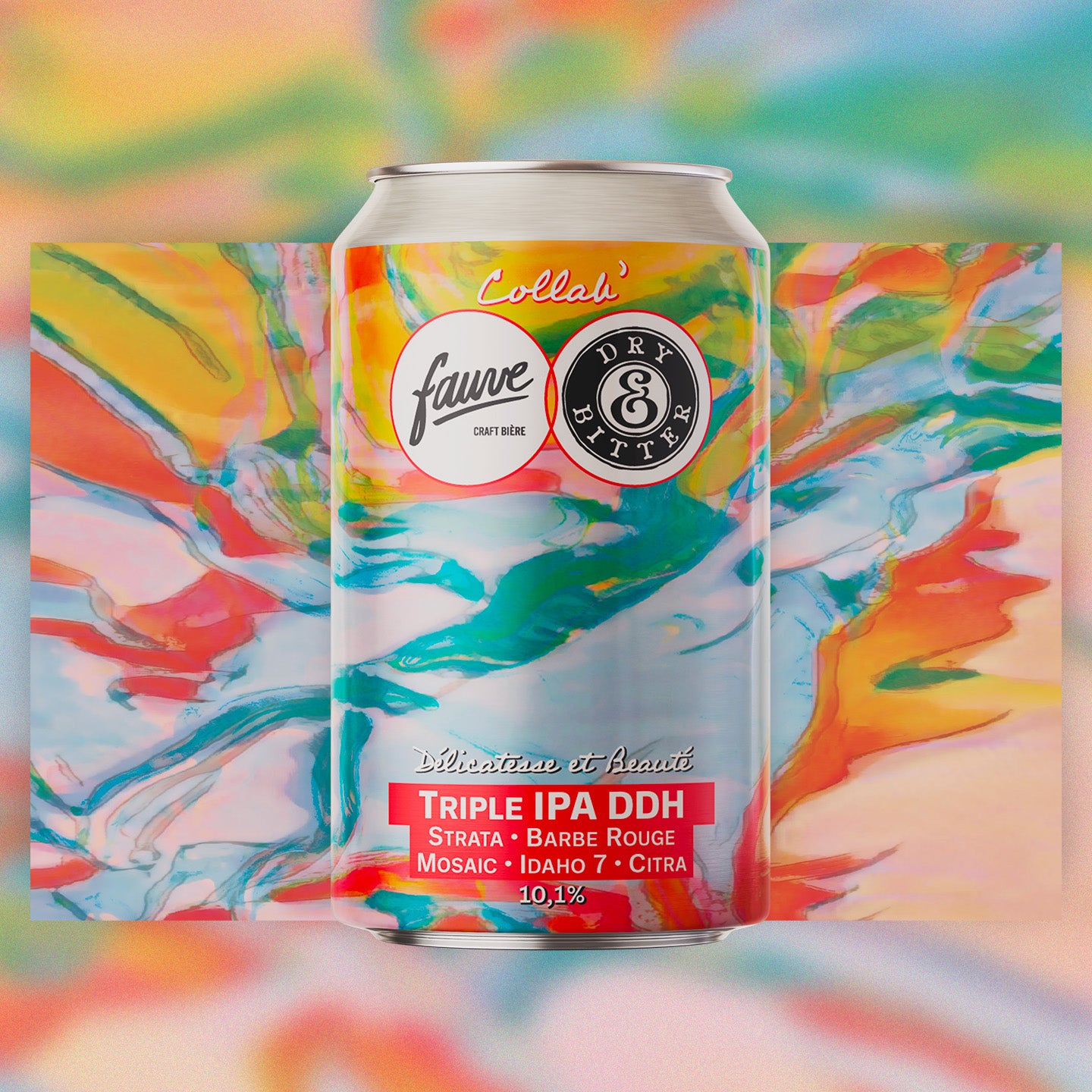 Fauve Délicatesse Beauté trippel IPA boks 33 cl 10,1 %