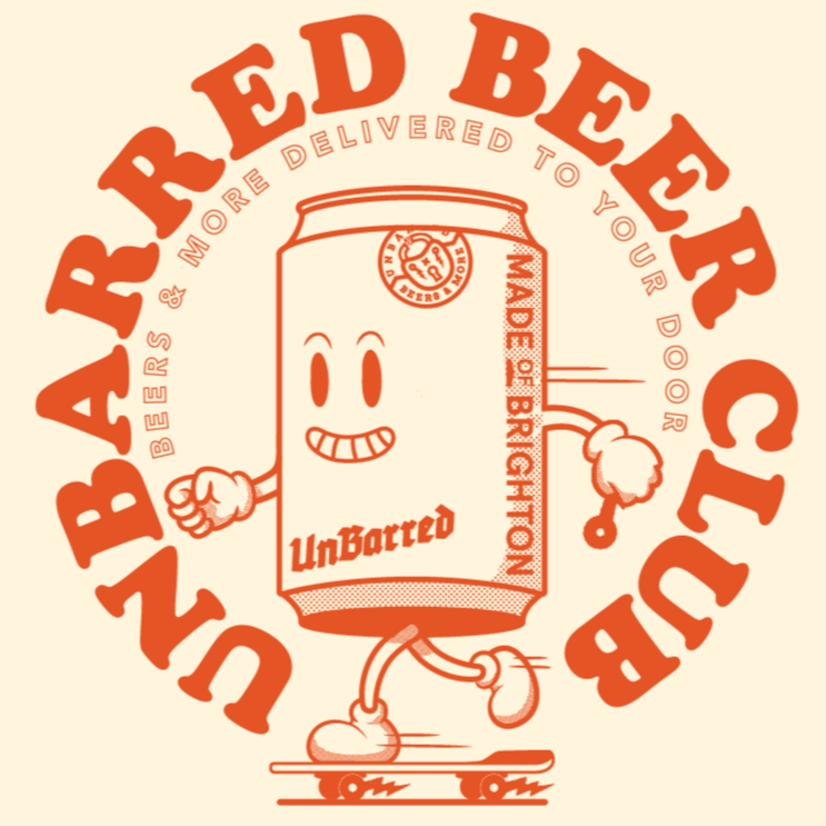 Unbarred Beer Club gaveabonnement øl 10 bokser ferskt