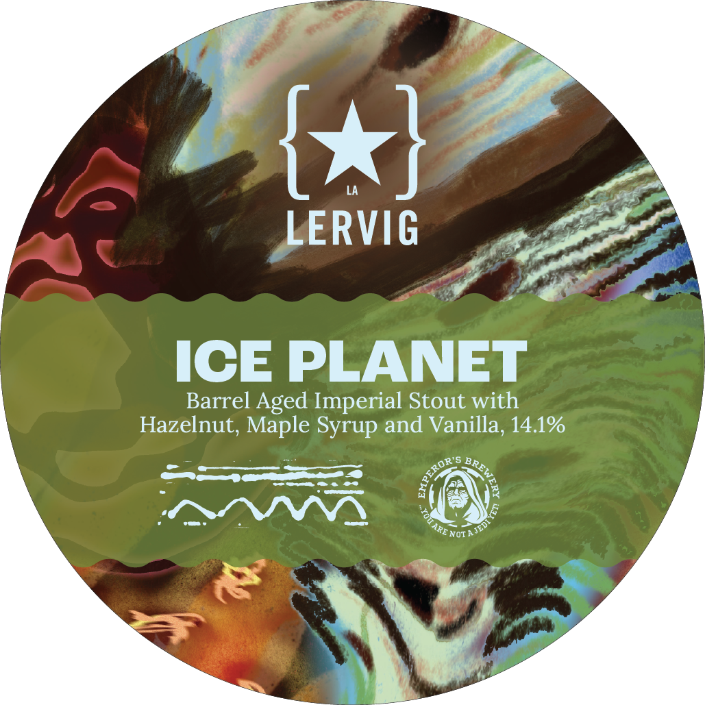 Lervig Ice Planet X Emperor's Brewery øl 33 cl boks humlet