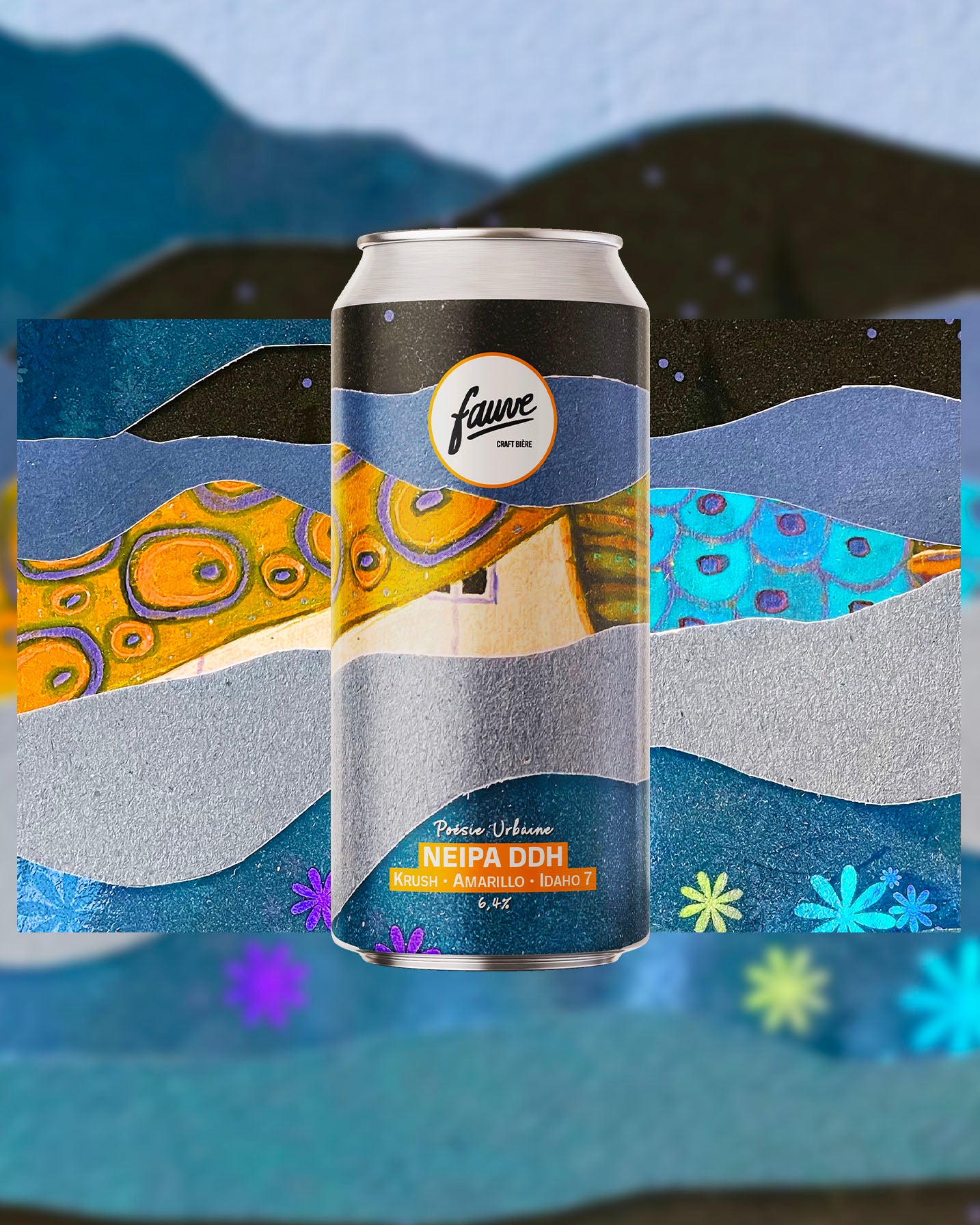 Fauve Poésie Urbaine NEIPA øl boks 44cL 6,4%