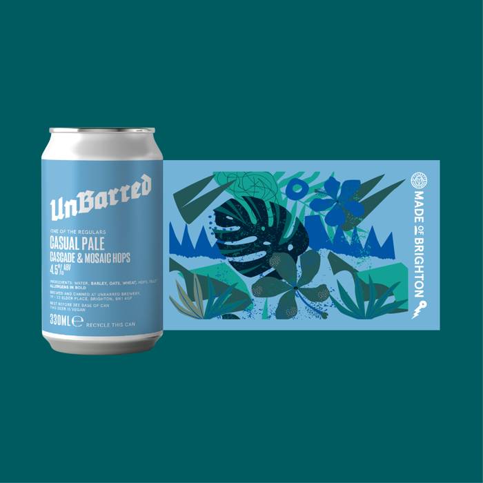 Unbarred Casual Pale Ale øl 1 boks 4,5%