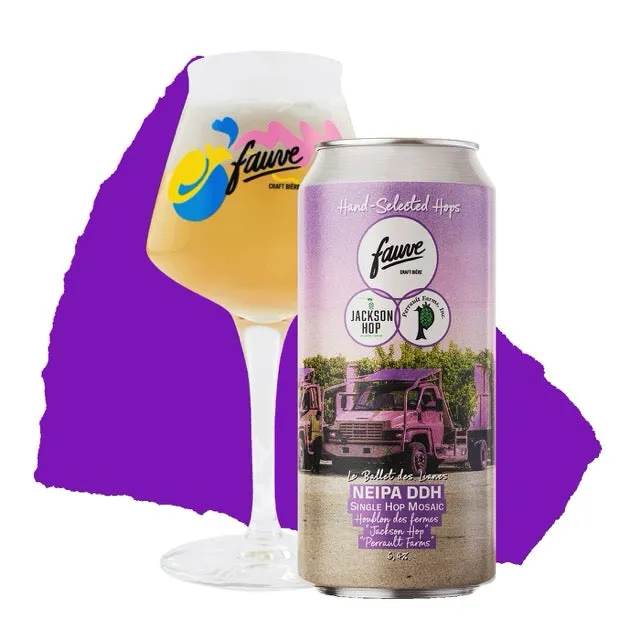 Fauve Le Ballet des Lianes øl boks 44cL mosaic