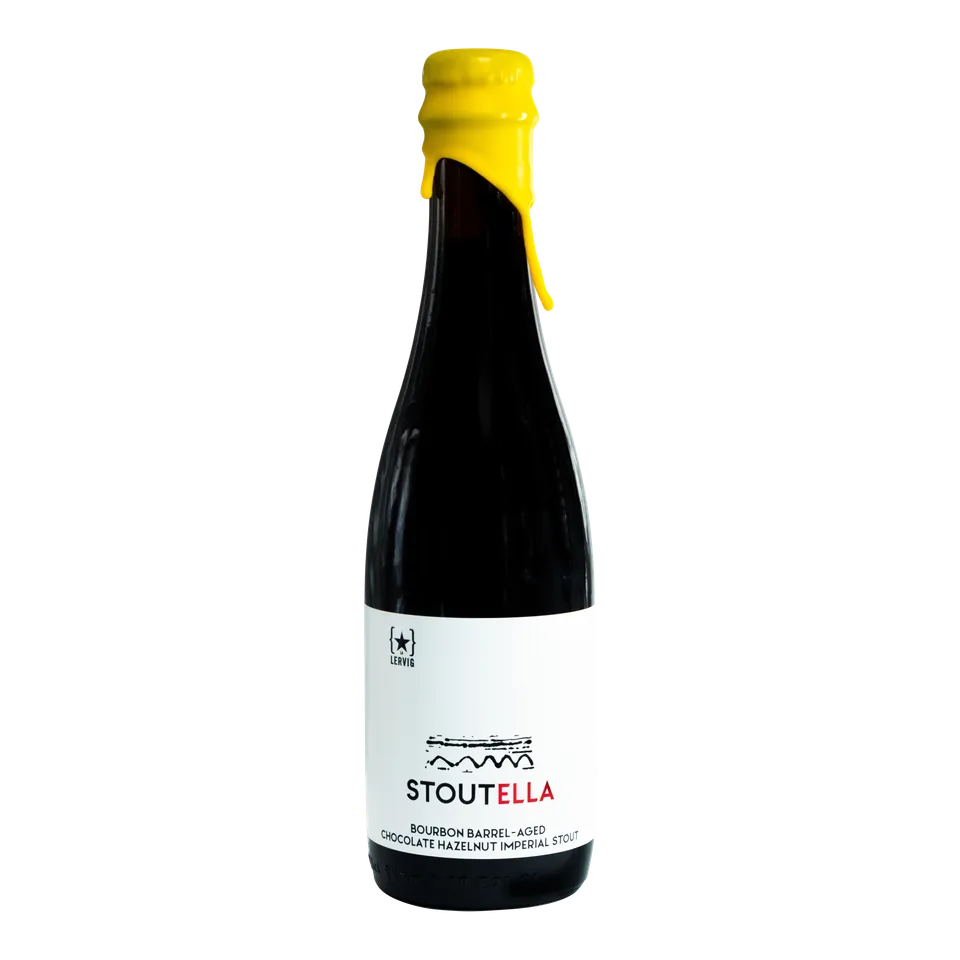 Lervig Stoutella stout øl boks 33 cl hasselnøtt