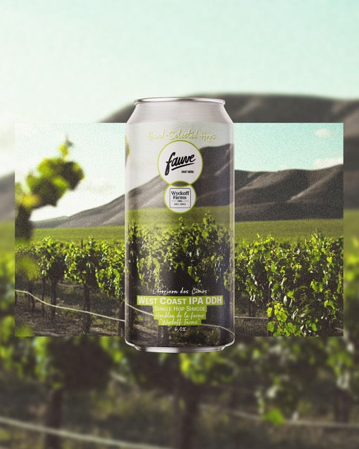 Fauve L'Horizon des Cimes west coast IPA boks 44 cl simcoe