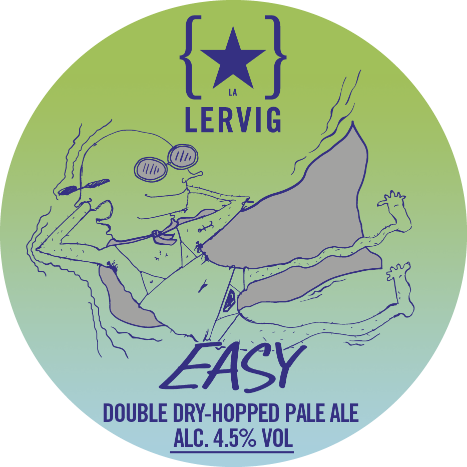 Lervig EASY session IPA boks 33cl frisk humle