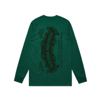 Sierra Nevada Bold Wordmark langermet t-skjorte svart